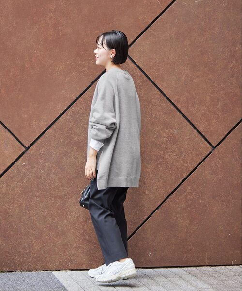 FRAMeWORK 「FRAMeWORK」 スウェットカットソー - ベージュ