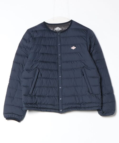 未使用タグ付き　ダントンダウン Danton（ダントン） ダウンジャケット S ネイビー レディース