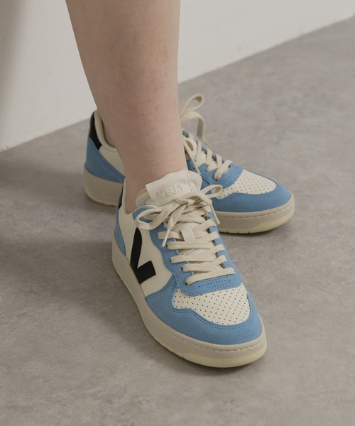 VEJA(ヴェジャ) スニーカー veja V 10-BLACK AQUA-WOMEN VEJA(ヴェジャ) スニーカー veja V 10-BLACK AQUA-WOMEN