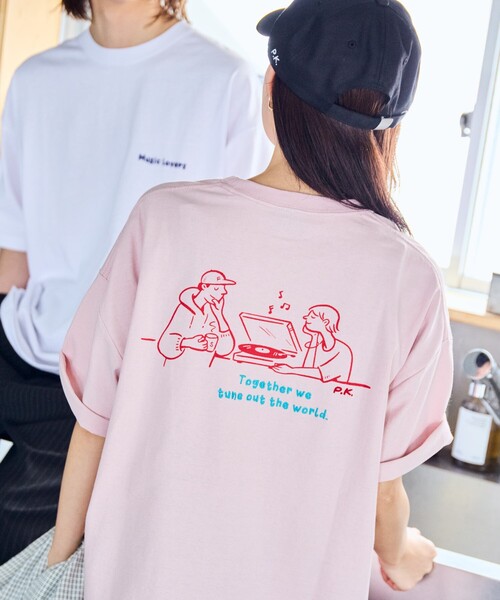 SPE×FREAKS 蓄光プリントTシャツ FREAK'S STORE tシャツ 限定展開 PK×FREAK'S STORE/ピーケー