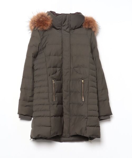 RUIRUE BOUTIQUE（ルイルエブティック） ダウンコート L カーキ