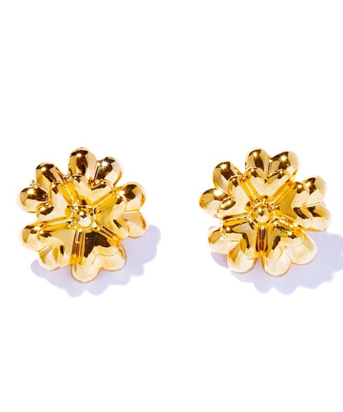 IRIS47ゴールド イヤリング weave earring – iris47