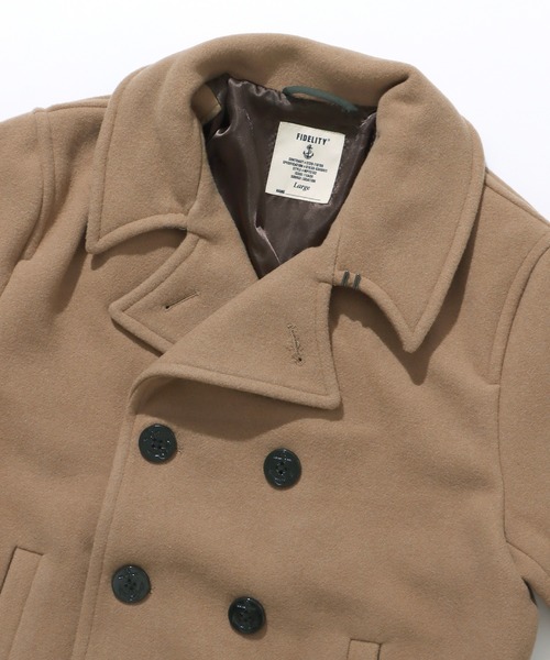 FIDELITY（フェデリティー） ピーコート LARGE ブラック メンズ