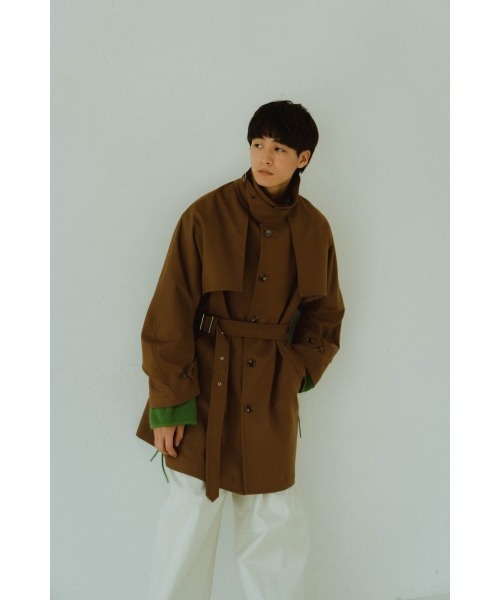 Knuth Marf（クヌースマーフ） ステンカラーコート コート 3way dolman