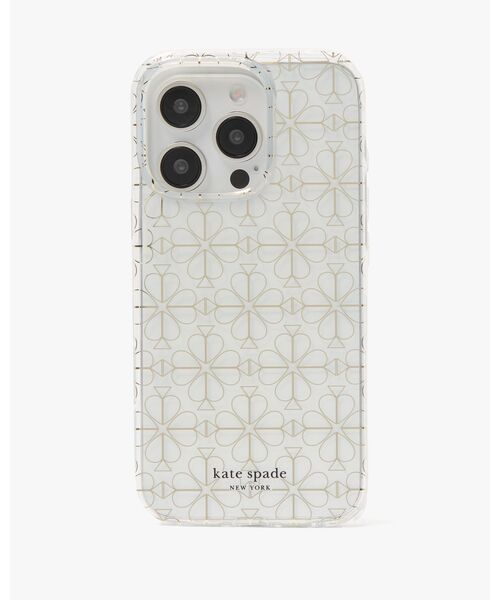 kate spade NEW YORK - 【kate spade】 iPhone16ケース スペードフラワーリング kate spade NEW YORK - 【kate spade】 iPhone16ケース スペード