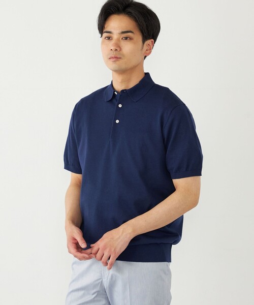 ★タグ付き未使用SHIPSニットポロシャツS BROWN SHIPS｜SHIPS: リネン*TEXBRID ニット ポロシャツ | Rakuten