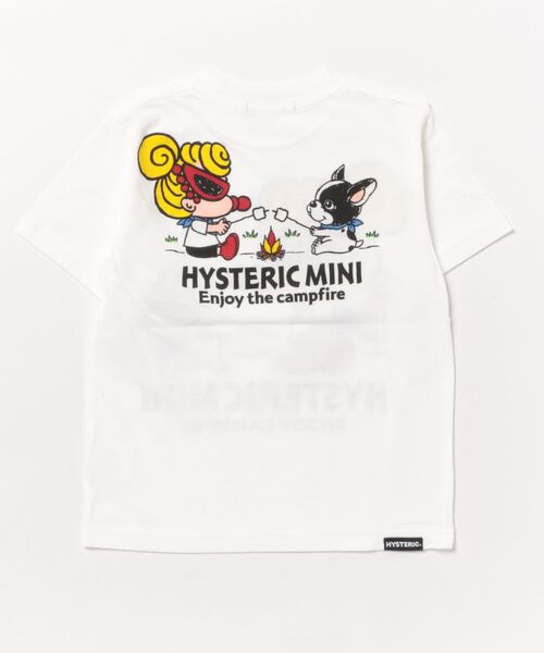 tシャツ Hystericmini　CAMP WITH MINI＆J 半袖Tシャツ キッズ 子供服 男の子 女の子の画像