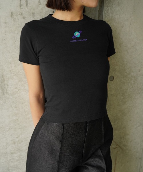 tシャツ THIRD EYE(i) SATURN T-SHIRT / サードアイサターンTシャツ レディース THINGS THAT MATTER tシャツ THIRD EYE(i) SATURN T-SHIRT