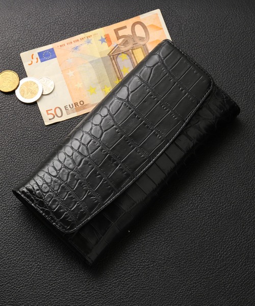 長財布 財布 クロコダイル 長財布  財布 レディース メンズの画像