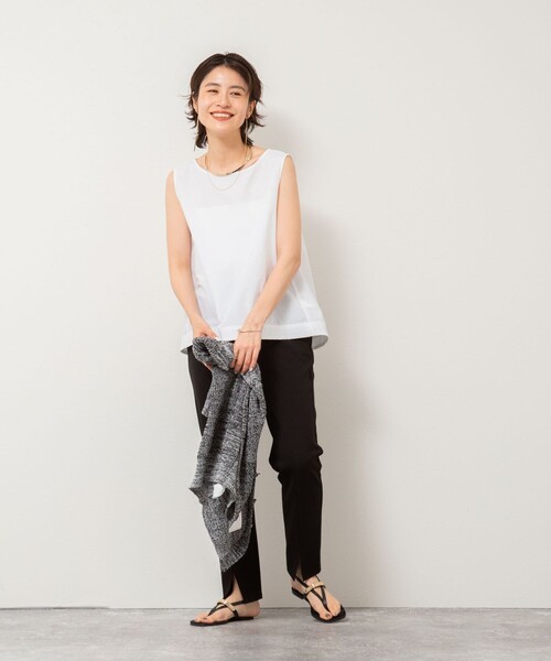 archivio ノースリーブシャツ 36 LEGIT ノースリーブシャツ【2 LEGIT 2 QUIT】SAX 2501-1004