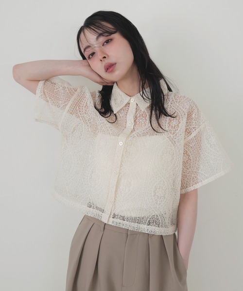 ブラウス シャツ COEURSLACROIX Tシャツショートスリーブ レディース COEURSLACROIX Tシャツショートスリーブ （ショートスリーブ