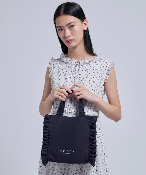TOCCA（トッカ） トートバッグ ミニ TRIM WAVES MINITOTE ミニトート