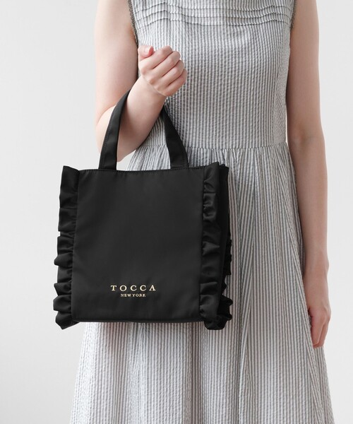 TOCCA トートバッグ TRIM WAVES MINITOTE ミニトートバッグ