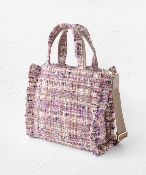 TOCCA（トッカ） トートバッグ TRIM WAVES MINITOTE ミニトートバッグ