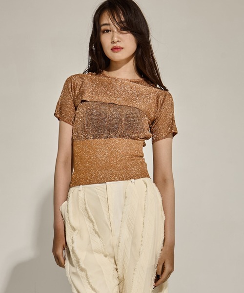 TAN（タン） 「TAN/タン」SHINY 2PIECES TOPS/シャイニー2ピース