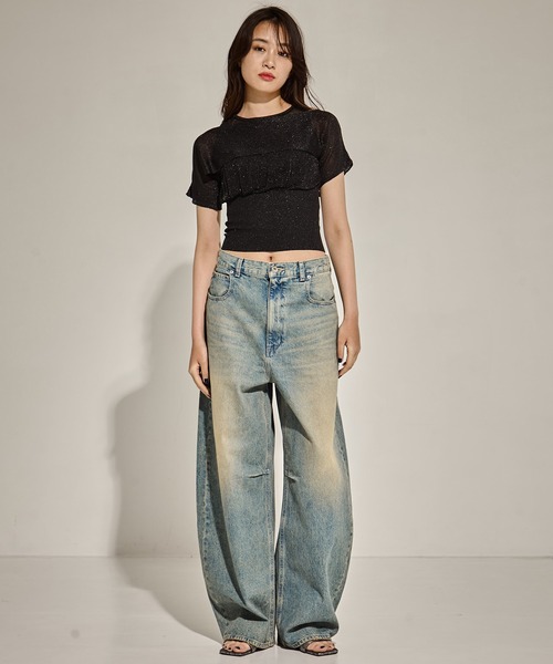 TAN 「TAN/タン」SHINY 2PIECES TOPS/シャイニー2ピース