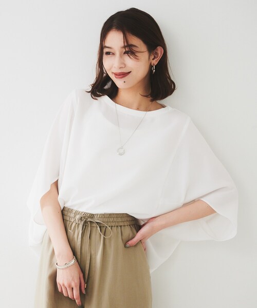 tシャツ 「UVカット/接触冷感/吸水速乾/ストレッチ性」ドルマンプルオーバー レディース