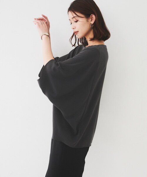 【UVカット接触冷感吸水速乾ストレッチ性】ドルマンプルオーバー UNTITLED tシャツ 「UVカット/接触冷感/吸水速乾/ストレッチ性