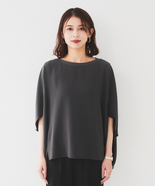 tシャツ 「UVカット/接触冷感/吸水速乾/ストレッチ性」ドルマンプルオーバー レディース UNTITLED tシャツ 「UVカット/接触冷感/吸水速乾/ストレッチ性