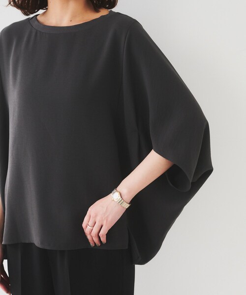 【WOMEN】【吸水速乾/UVカット】ハンタードッグ柄シャツ URBAN RESEARCH ITEMS｜『吸水速乾/接触冷感/UVカット』SORONA多