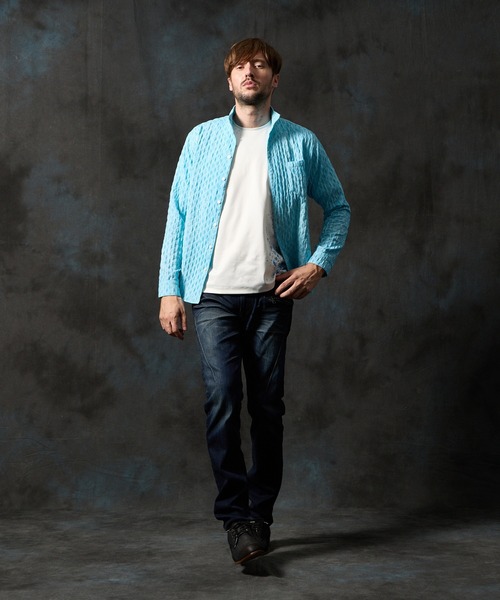 HIDEAWAYS NICOLE（ハイダウェイ ニコル） シャツ カラーコーティング