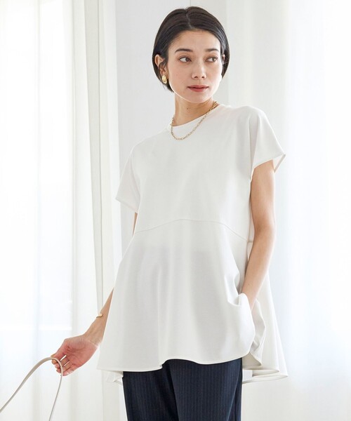 「UNFILO」 半袖カットソー LARGE グレー レディース