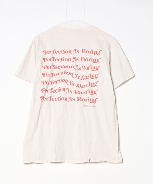 「STOCK」 半袖Tシャツ X-LARGE キナリ レディース