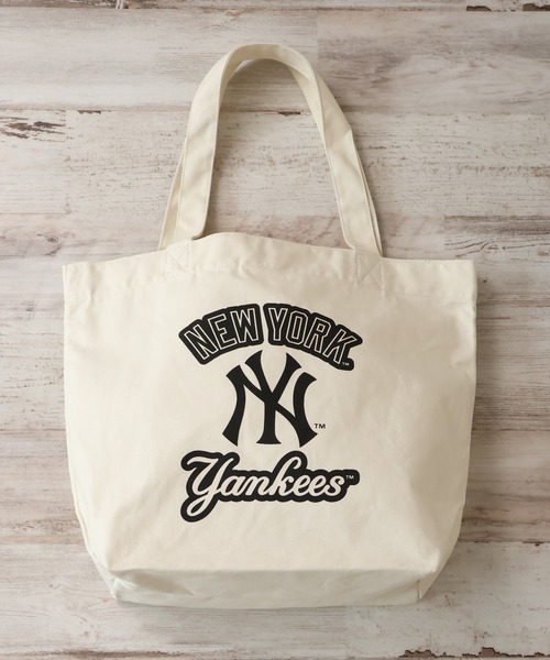 MLB バーシティ ベーシック キャンバス ミニ トートバッグ LA (D MLB バーシティ ベーシック キャンバス ミニ トートバッグ NY (D