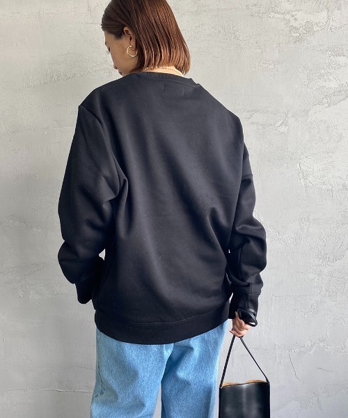 即購入可！！ fred perry フレッドペリー バックプリーツスウェット★ Textured Crew Neck Sweatshirt(M X18：HONEYCOMB): | FRED