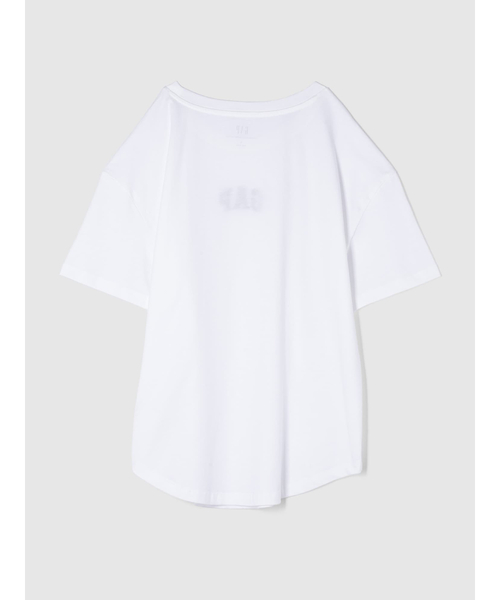 「GAP」 半袖Tシャツ S ブラック レディース