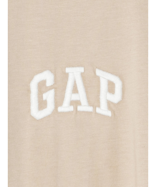 「GAP」 半袖Tシャツ S ブラック レディース