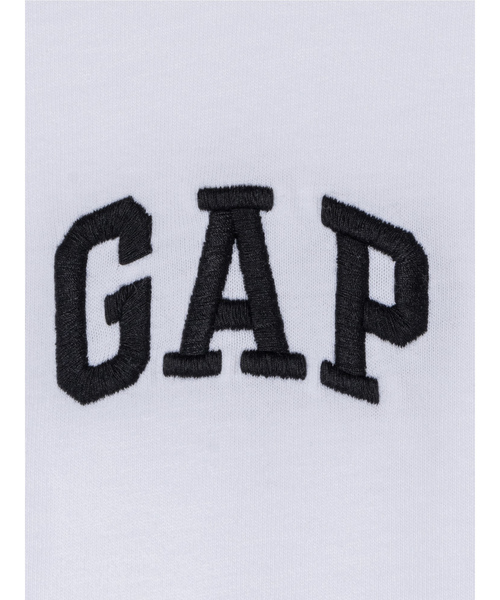 「GAP」 半袖Tシャツ S ブラック レディース