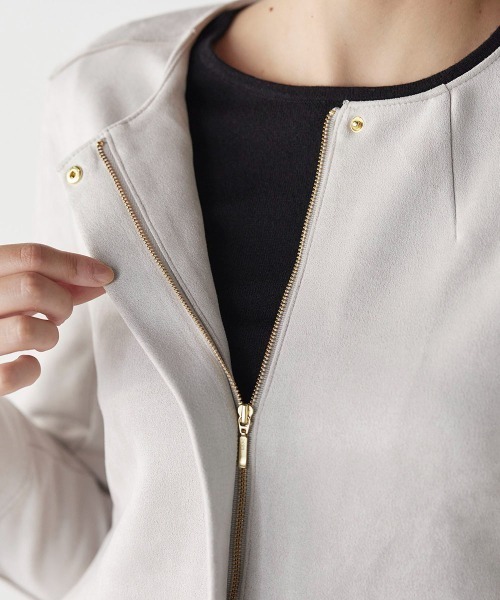 「ketty」 ブルゾン M グレー レディース_画像4