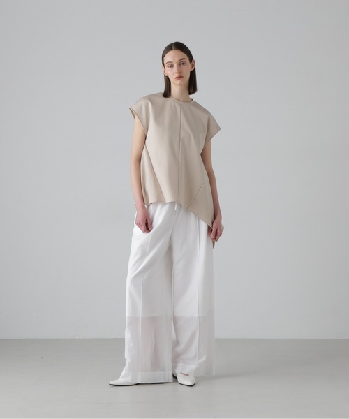 ADORE / アドーア | ALBINIコットンポンチカットソー | 38 | ホワイト | レディース ADORE（アドーア） tシャツ ハイテンションポンチカットソー