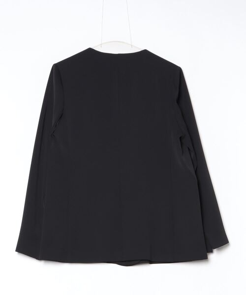 「BEAUTY&YOUTH UNITED ARROWS」 ノーカラージャケット S モカ レディース