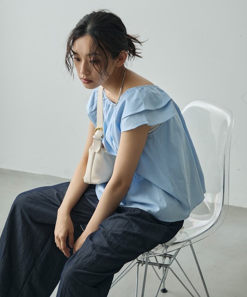 Lunea ハンドバッグ 2wayワンハンドルフェイクレザーバッグ/2種類の 
