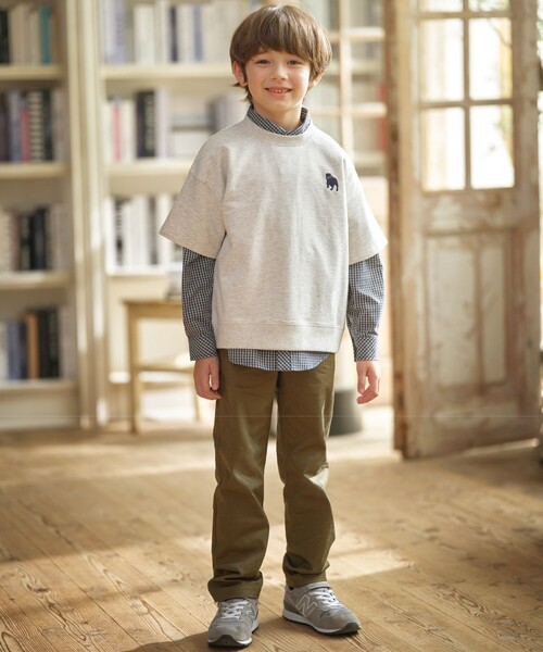 J.PRESS（J.プレス） ブラウス シャツ 「140-170cm」オックス チェック