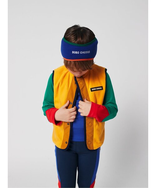 BOBO CHOSES（ボボショーズ） ベスト Multicolor reversibleベスト 