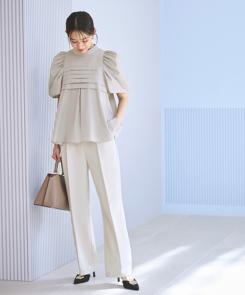 「RUIRUE BOUTIQUE」 半袖ブラウス M グリーン レディース_画像7