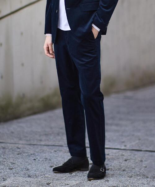 タケオキクチ（TAKEO KIKUCHI）/サイドゴアストレッチコーデュロイパンツ TAKEO KIKUCHI（タケオキクチ） スラックス サイドゴアストレッチ