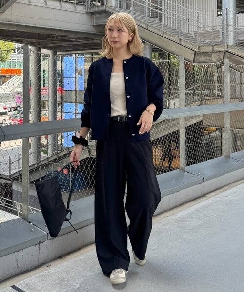 カーディガン メタル釦スポンディッシュカーディガン「WEB限定カラーあり」 レディース | Discoat | 22
