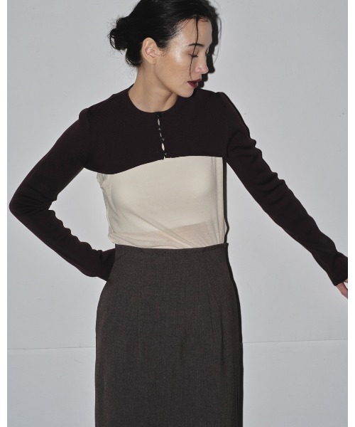 「TODAYFUL」 ノースリーブトップス FREE グレー レディース_画像5