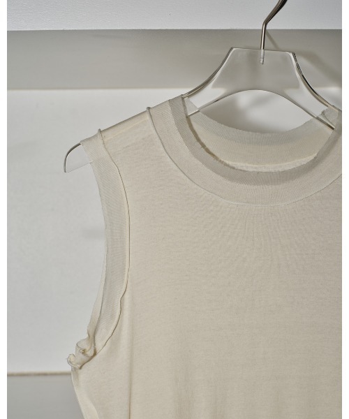 「TODAYFUL」 ノースリーブトップス FREE グレー レディース_画像8