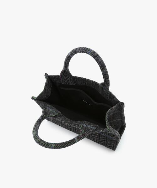 agnes b.（アニエスベー） トートバッグ チェック ウール スモール