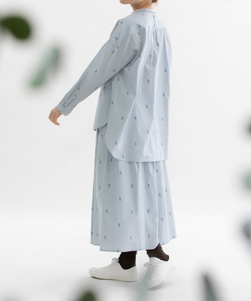 nop de nod（ノップドゥノッド） ブラウス シャツ フロッキースワン