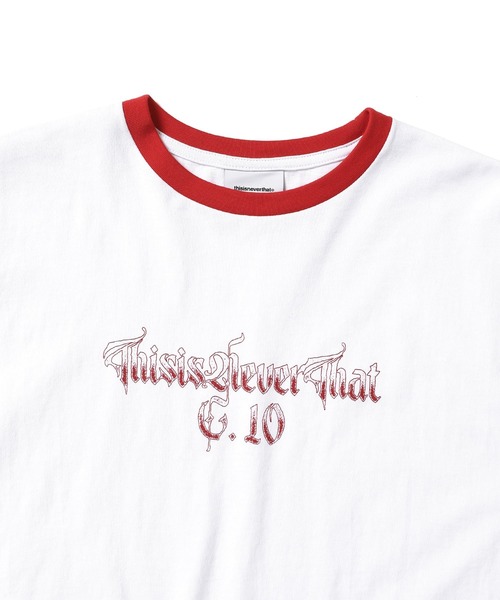 「thisisneverthat」 半袖Tシャツ X-LARGE ホワイト メンズ_画像2