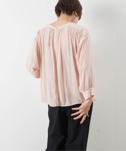 「malla」 7分袖ブラウス FREE ライトベージュ レディース_画像6