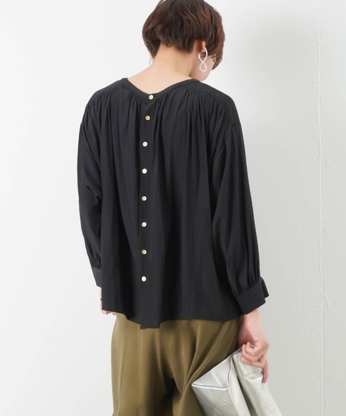 「malla」 7分袖ブラウス FREE ライトベージュ レディース_画像7