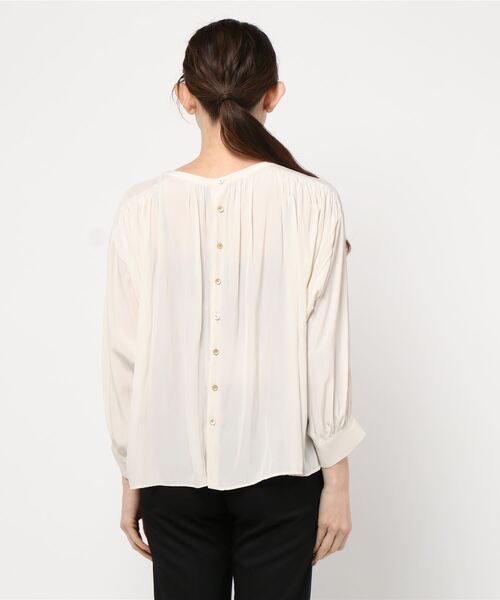 「malla」 7分袖ブラウス FREE ライトベージュ レディース_画像8