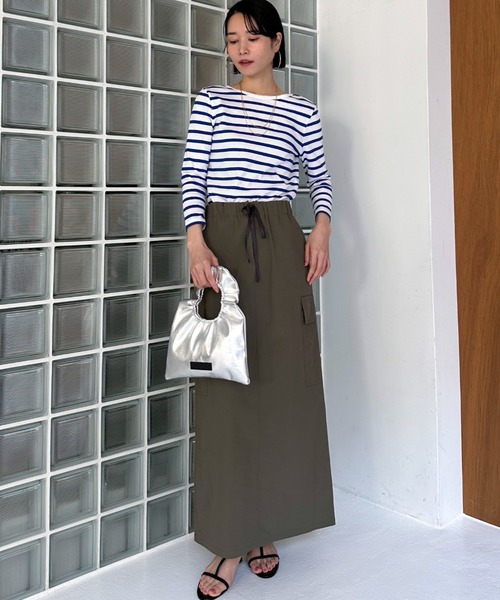 「DOUX ARCHIVES」 タイトスカート 38 アイボリー レディース_画像6